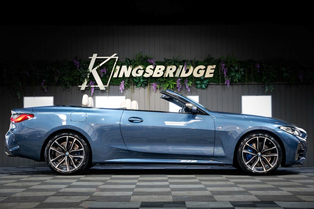 BMW M4 Mht Convertible Hybrid Xdrive Euro 6 Blue #5