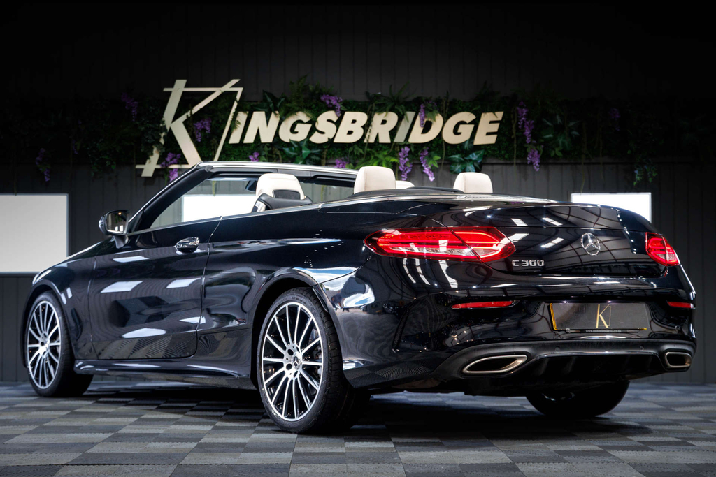 Mercedes-Benz C Class Mhev Amg Line Night Edition Premium Plus Cabriol LM21VSJ Black #5