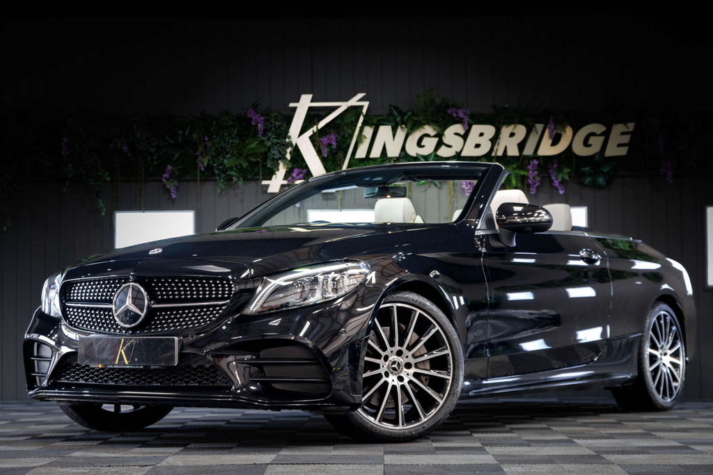 Mercedes-Benz C Class Mhev Amg Line Night Edition Premium Plus Cabriol LM21VSJ Black