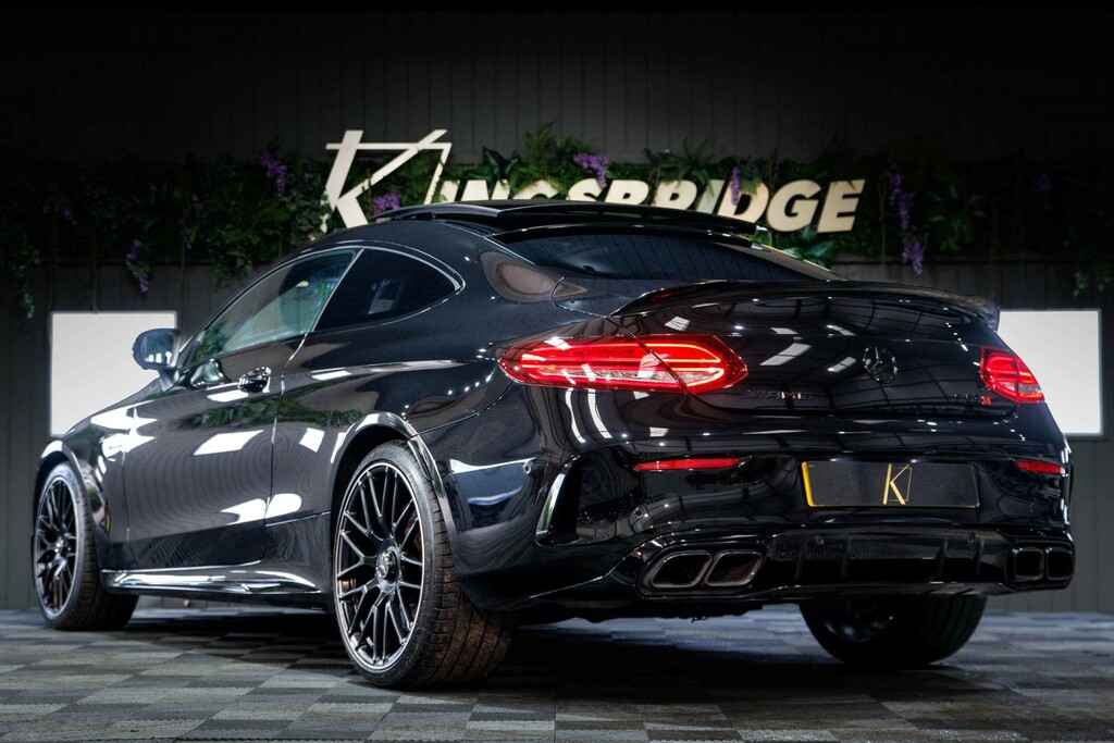 Mercedes-Benz C Class V8 Biturbo Amg S Premium Plus Coupe Spds VF19YHE Black #5