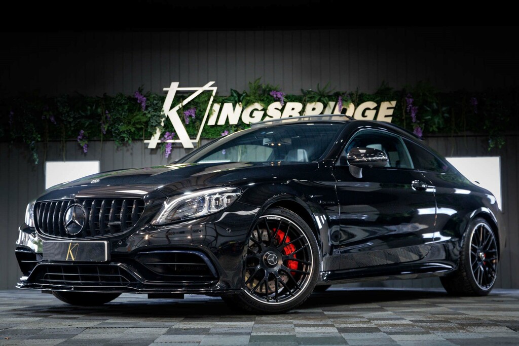 Mercedes-Benz C Class V8 Biturbo Amg S Premium Plus Coupe Spds Black