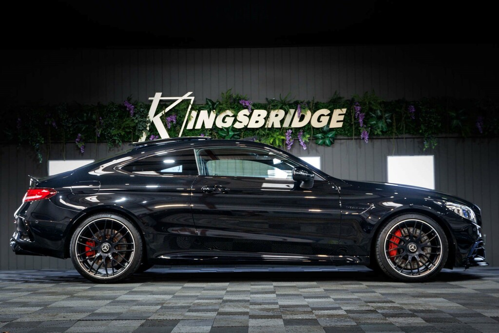 Mercedes-Benz C Class V8 Biturbo Amg S Premium Plus Coupe Spds VF19YHE Black #4