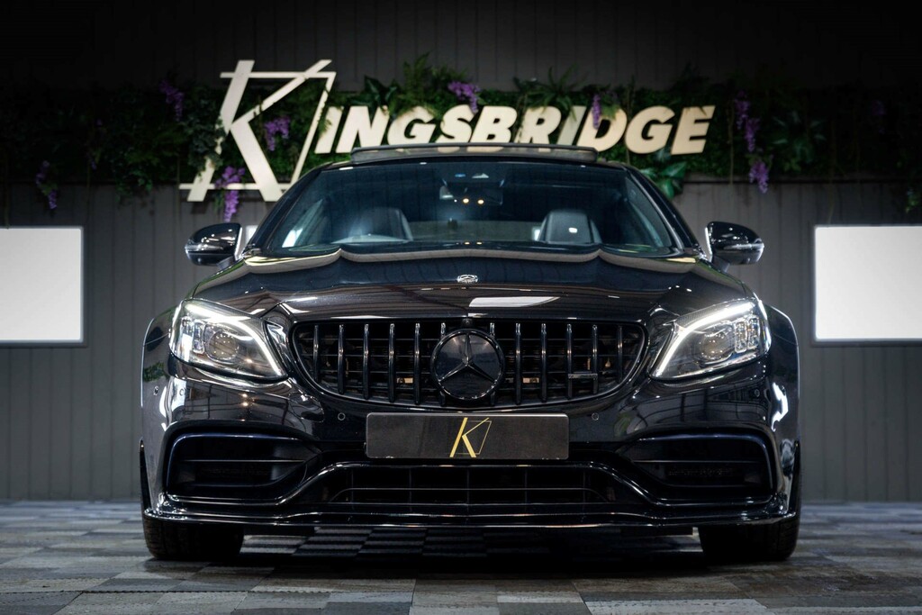 Mercedes-Benz C Class V8 Biturbo Amg S Premium Plus Coupe Spds VF19YHE Black #3