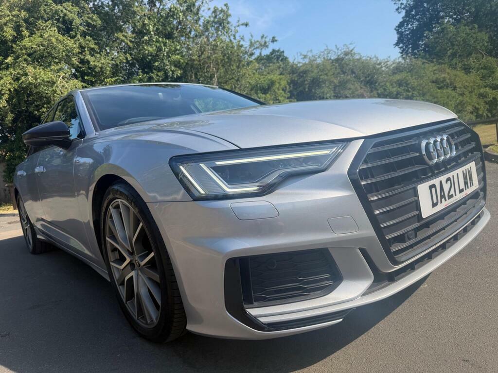 Audi A6 Saloon A6 S Line Black Edition 40 Tfsi Mhev S-a White #9