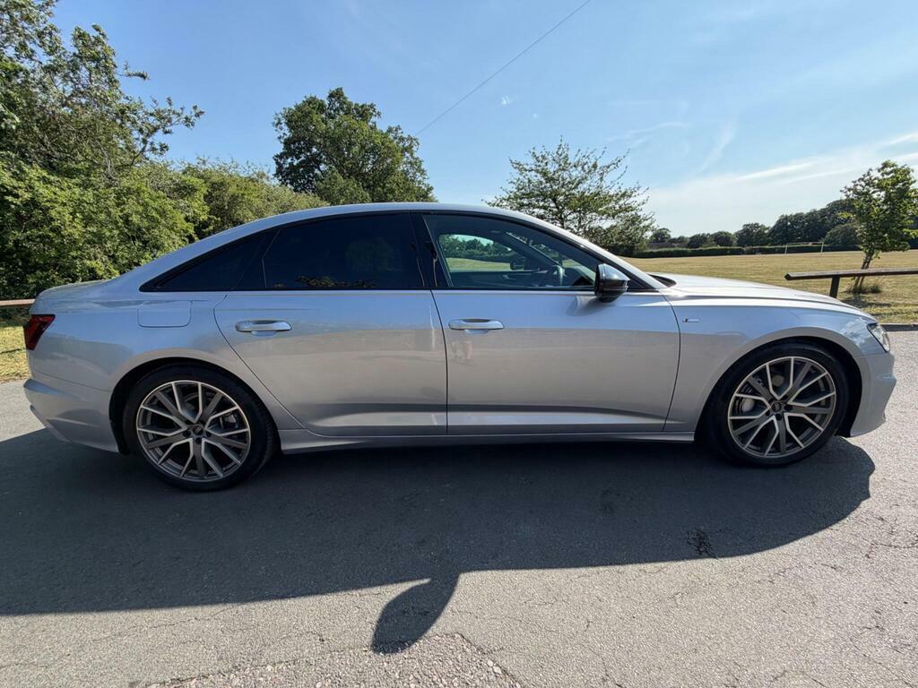 Audi A6 Saloon A6 S Line Black Edition 40 Tfsi Mhev S-a White #8