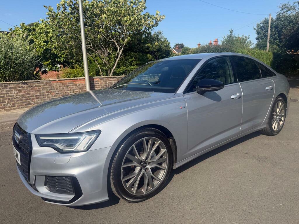 Audi A6 Saloon 2.0 Tfsi 40 Black Edition S Tronic Euro 6 S S Silver #3