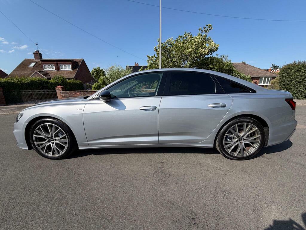 Audi A6 Saloon 2.0 Tfsi 40 Black Edition S Tronic Euro 6 S S Silver #4