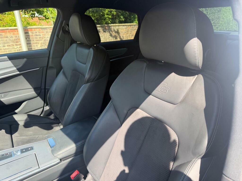 Audi A6 Saloon A6 S Line Black Edition 40 Tfsi Mhev S-a White #30