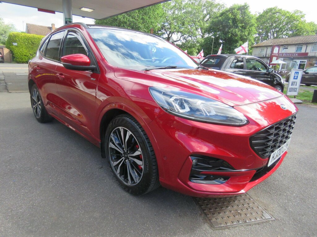 Ford Kuga 2.5 Ecoboost Duratec 14.4Kwh St-line X First Editi Red #5