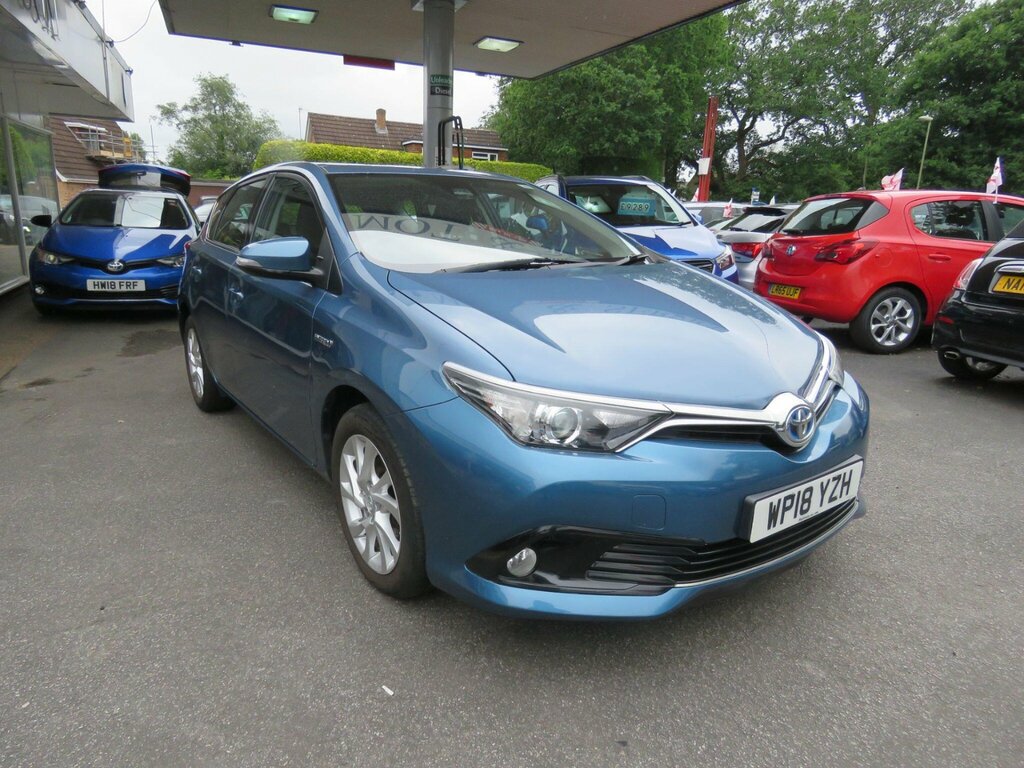 Toyota Auris 1.8 Vvt-h Icon Cvt Euro 6 Ss Blue #3
