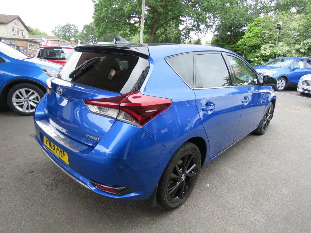 Toyota Auris 1.8 Vvt-h Design Cvt Euro 6 Ss Blue #6