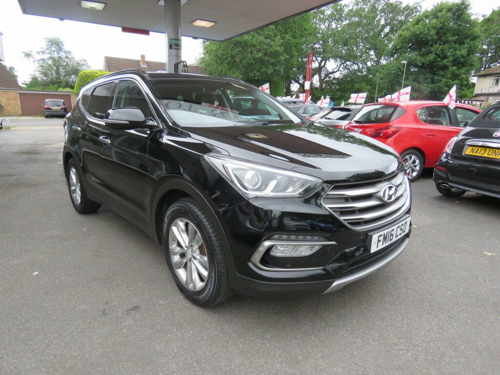Hyundai Santa Fe 2.2 Crdi Blue Drive Premium 4Wd Euro 6 Ss Black