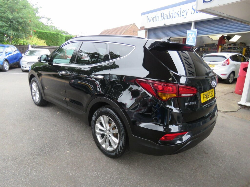 Hyundai Santa Fe 2.2 Crdi Blue Drive Premium 4Wd Euro 6 Ss Black #4