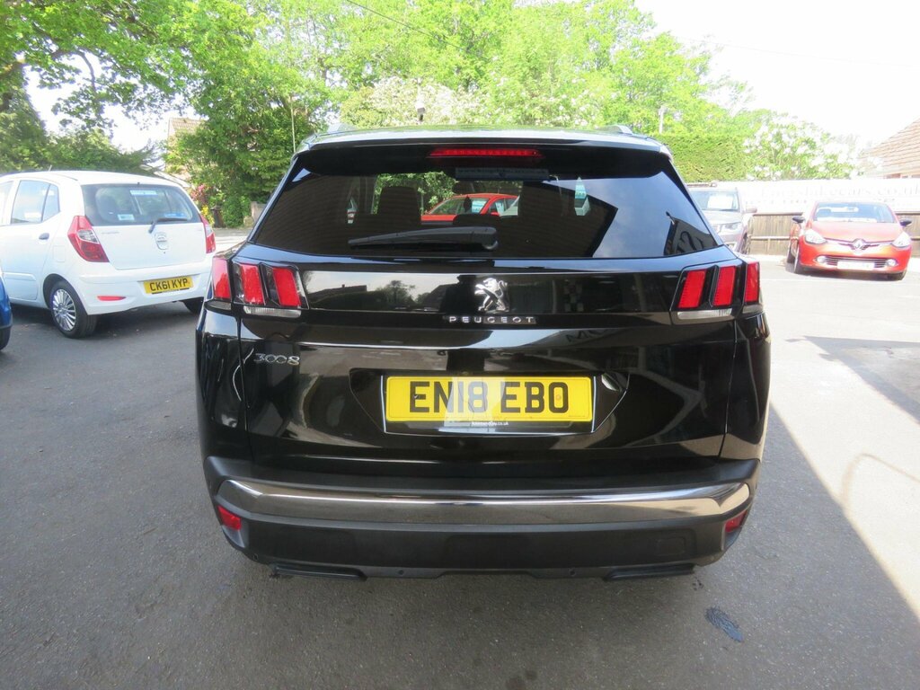 Peugeot 3008 1.2 Puretech Allure Euro 6 Ss Black #5