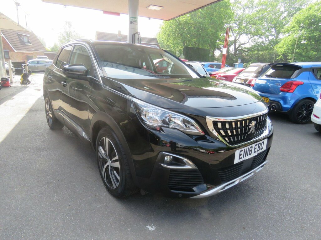 Peugeot 3008 1.2 Puretech Allure Euro 6 Ss Black #3