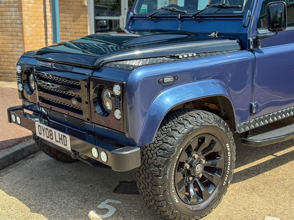 Land Rover Defender 110 2.4Tdci Doublecab Pickup U5402 Blue #4