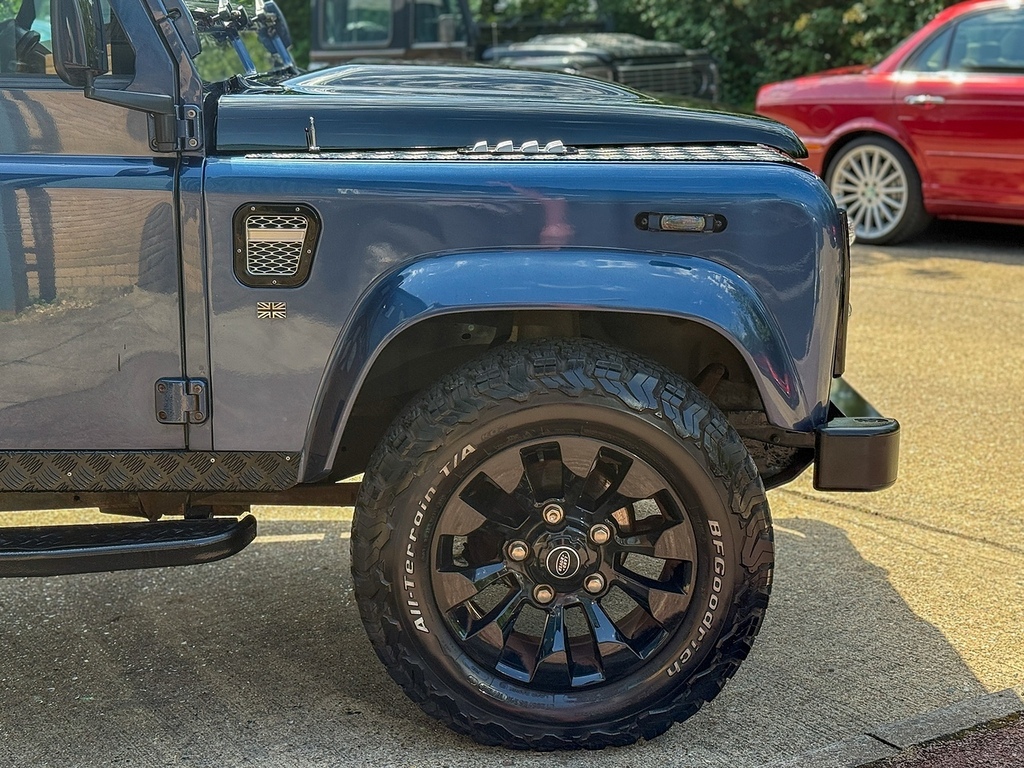 Land Rover Defender 110 2.4Tdci Doublecab Pickup U5402 Blue #3