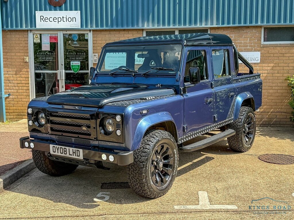 Land Rover Defender 110 2.4Tdci Doublecab Pickup U5402 Blue
