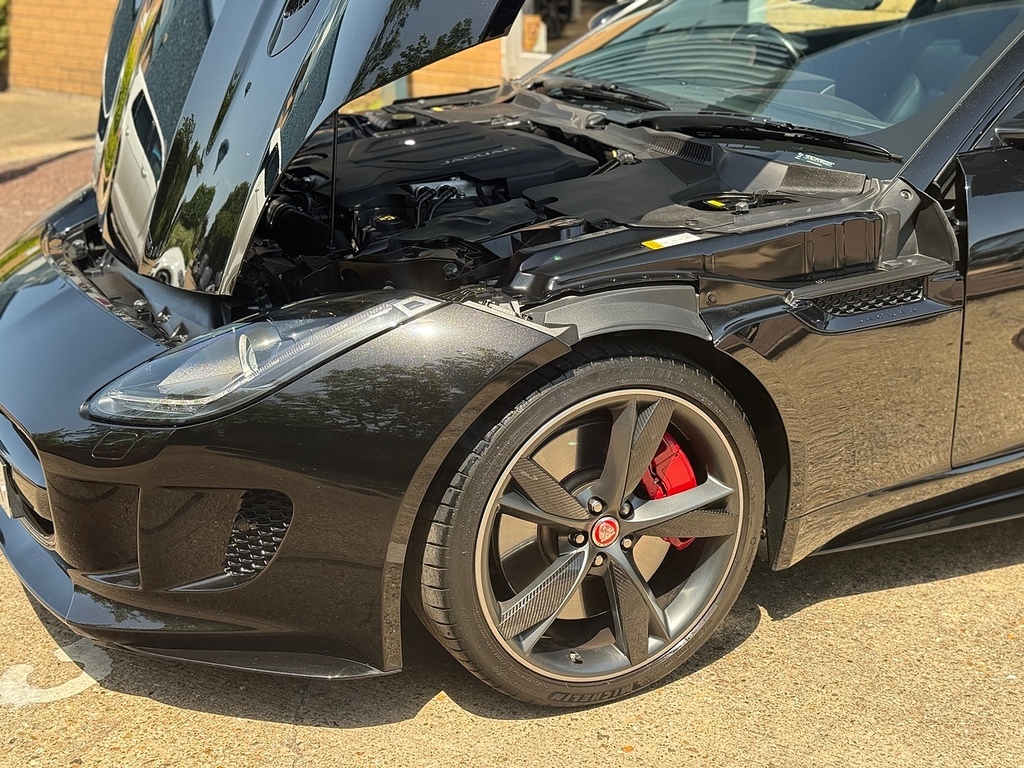 Jaguar F-Type Jaguar Coupe 5.0 Supercharged V8 R White #14