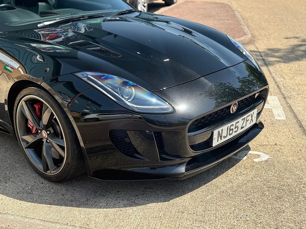 Jaguar F-Type Jaguar Coupe 5.0 Supercharged V8 R White #13