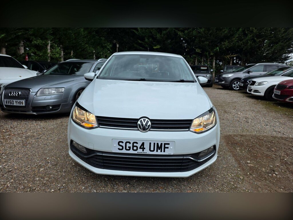 Volkswagen Polo 1.0 Bluemotion Tech Se Euro 6 Ss SG64UMF White #3