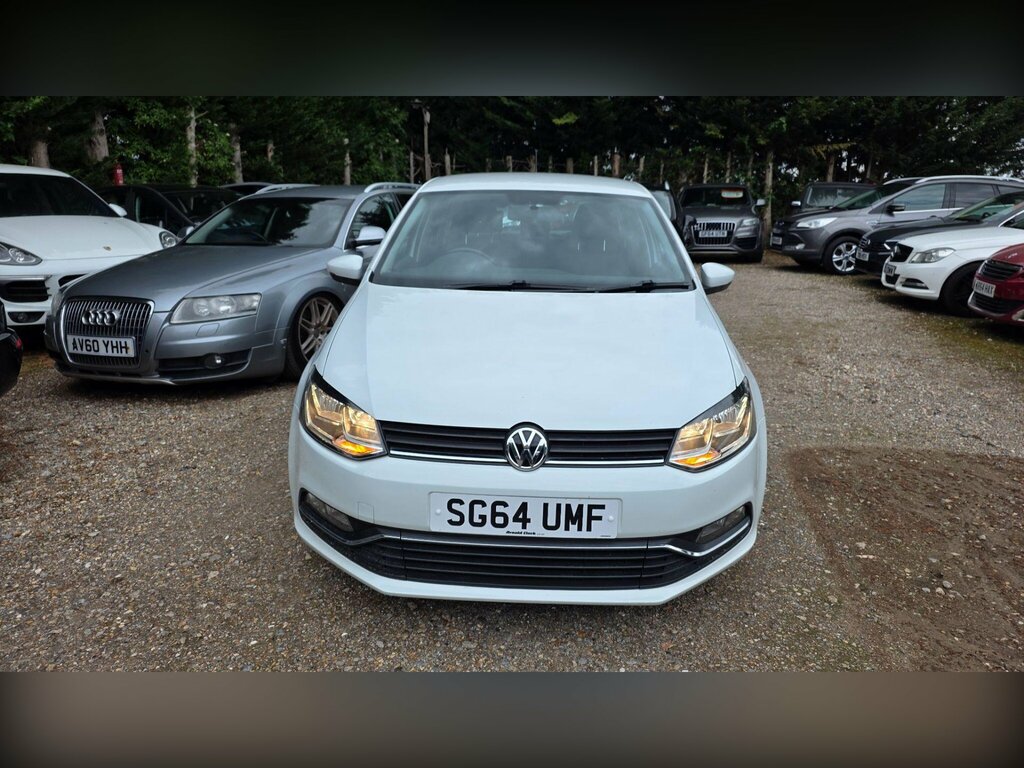 Volkswagen Polo 1.0 Bluemotion Tech Se Euro 6 Ss SG64UMF White #4