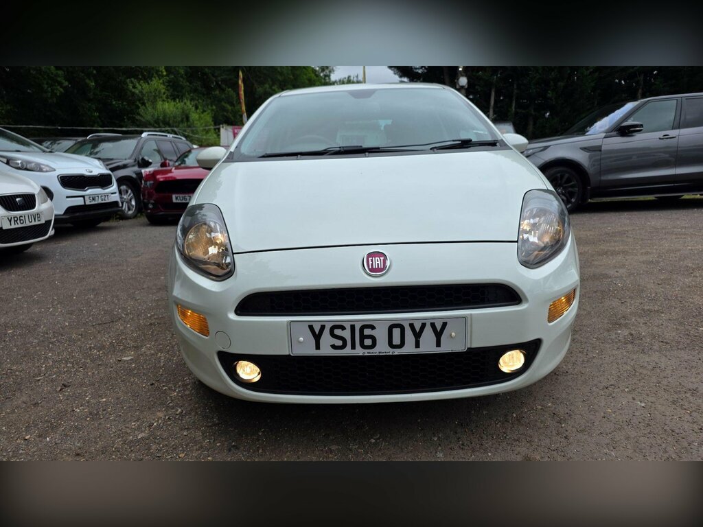Fiat Punto 1.2 Easy Euro 6 White #2