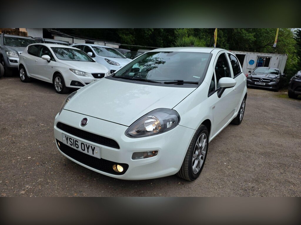 Fiat Punto 1.2 Easy Euro 6 White #3