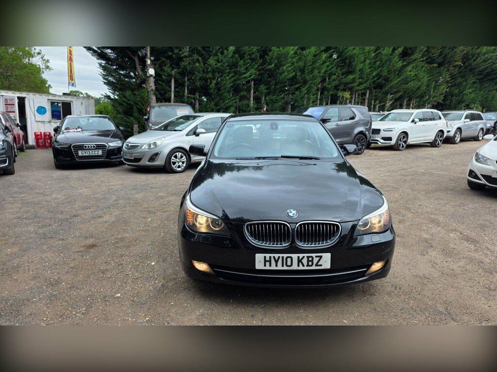 BMW 5 Series 3.0 525D Se Business Edition Steptronic Euro 4 HY10KBZ Black #3