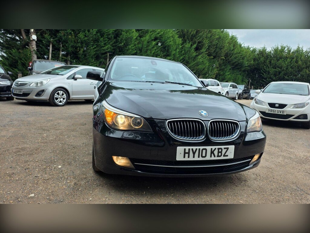 BMW 5 Series 3.0 525D Se Business Edition Steptronic Euro 4 HY10KBZ Black #4