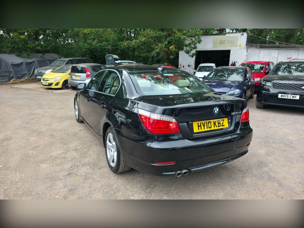 BMW 5 Series 3.0 525D Se Business Edition Steptronic Euro 4 HY10KBZ Black #6