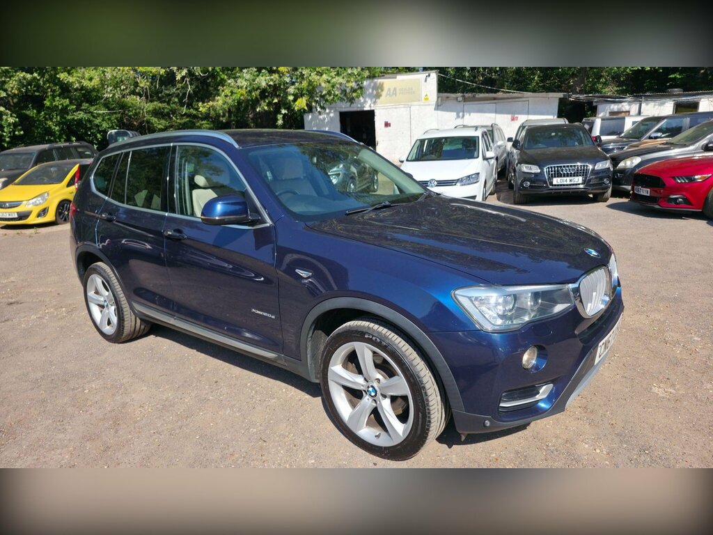 BMW X3 2.0 20D Xline Xdrive Euro 6 Ss CN67USG Blue #2