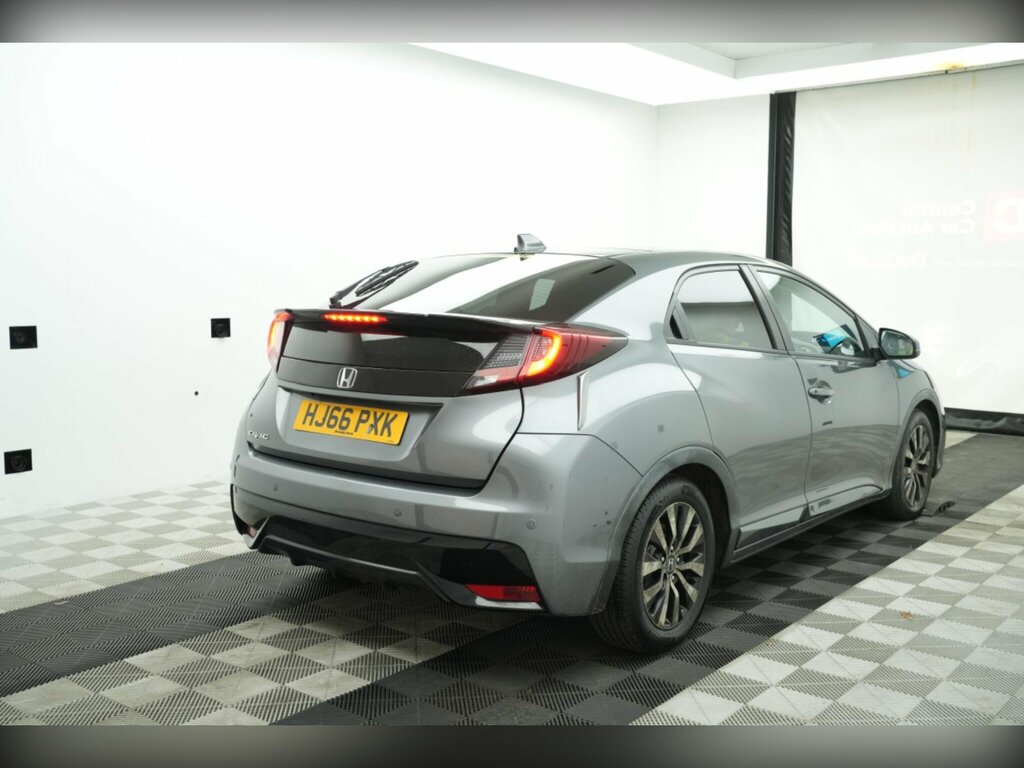 Honda Civic 1.6 I-dtec Sr Euro 5 Ss Grey #4