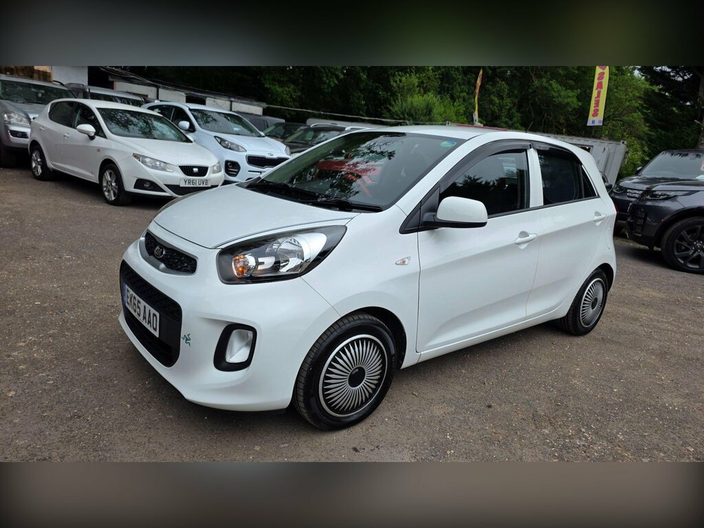 Kia Picanto 1.0 1 Euro 6 White #2