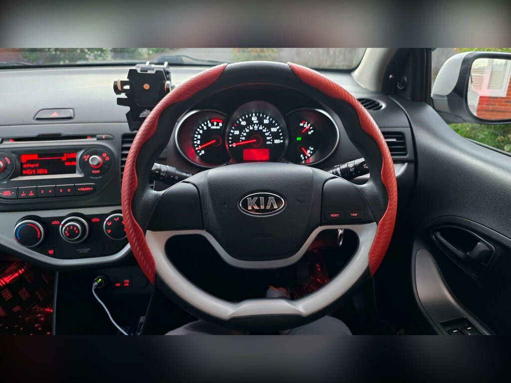 Kia Picanto 1.0 1 Euro White #12