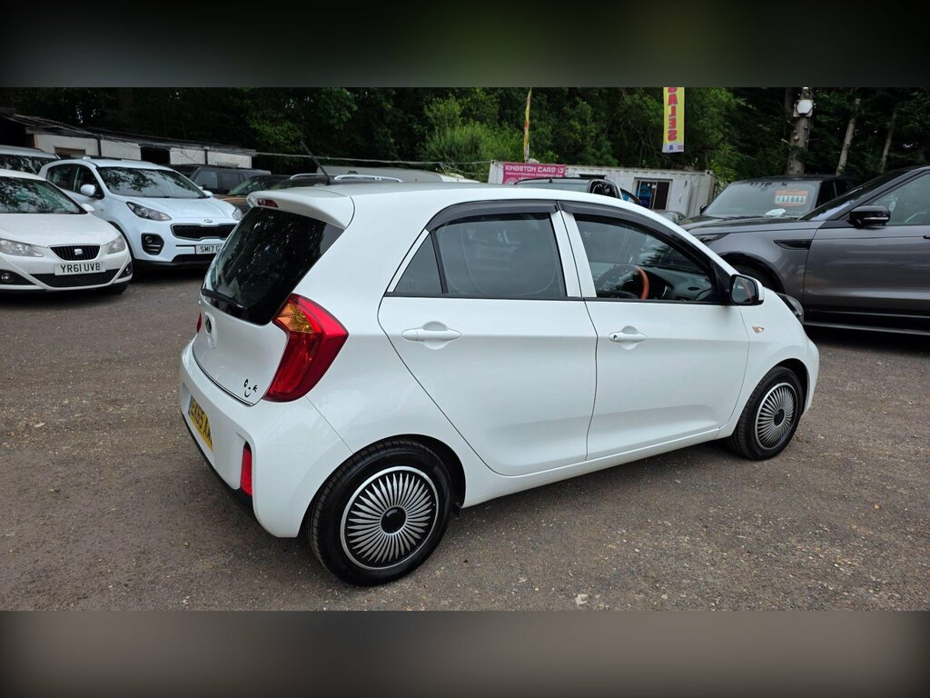 Kia Picanto 1.0 1 Euro 6 White #4