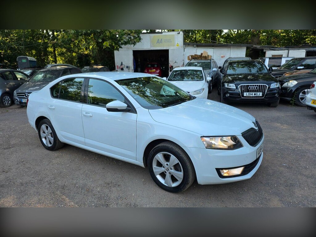 Skoda Octavia 1.6 Tdi Greenline III Euro 5 Ss White #3