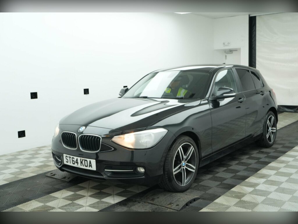 BMW 1 Series 2.0 116D Sport Euro 5 Ss Black #2
