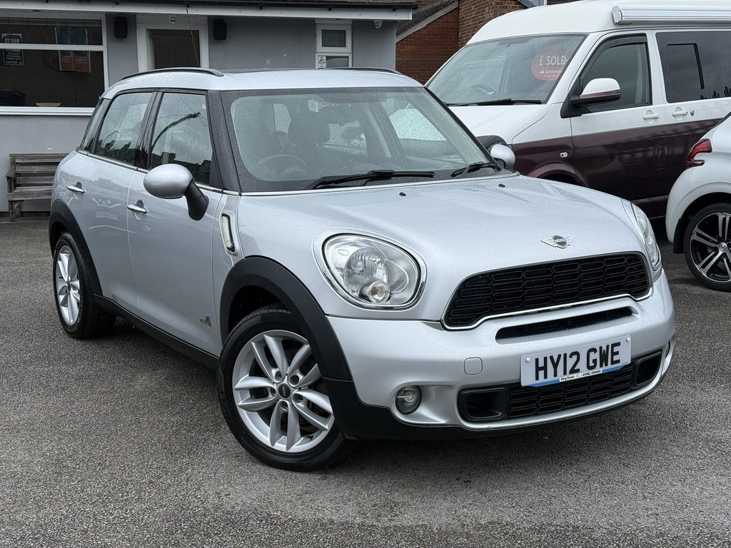 Mini Countryman Cooper Sd All4 2.0 2012 12 Reg Silver