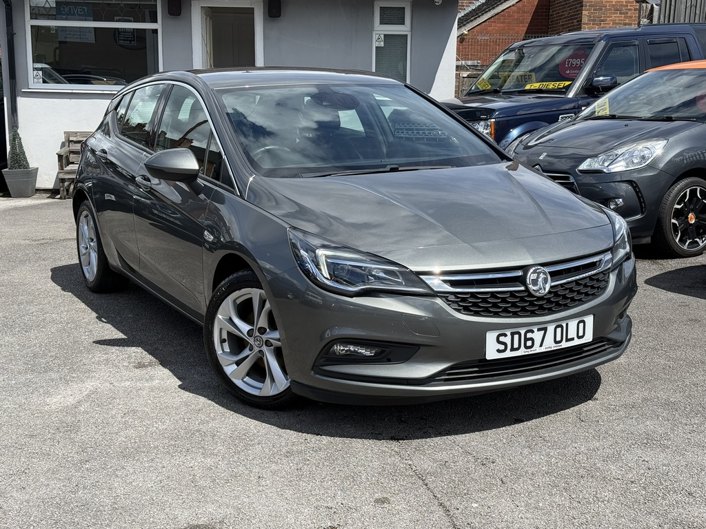Vauxhall Astra Sri 1.4I Turbo 2017 67 Reg Grey