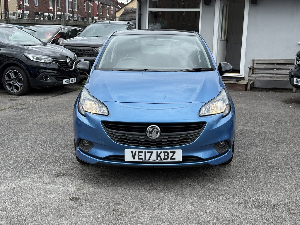Vauxhall Corsa Limited Edition 1.4I Ecoflex 2017 17 Reg VE17KBZ Blue #2