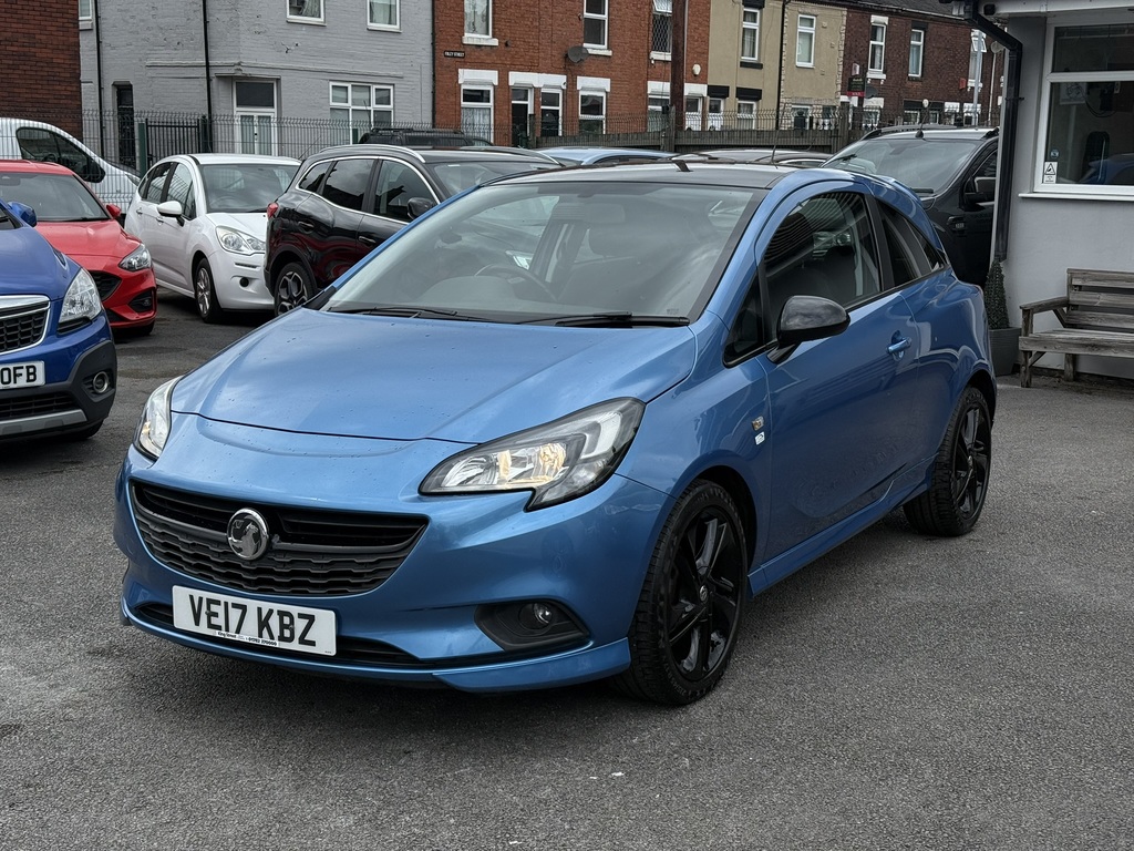 Vauxhall Corsa Limited Edition 1.4I Ecoflex 2017 17 Reg VE17KBZ Blue #3