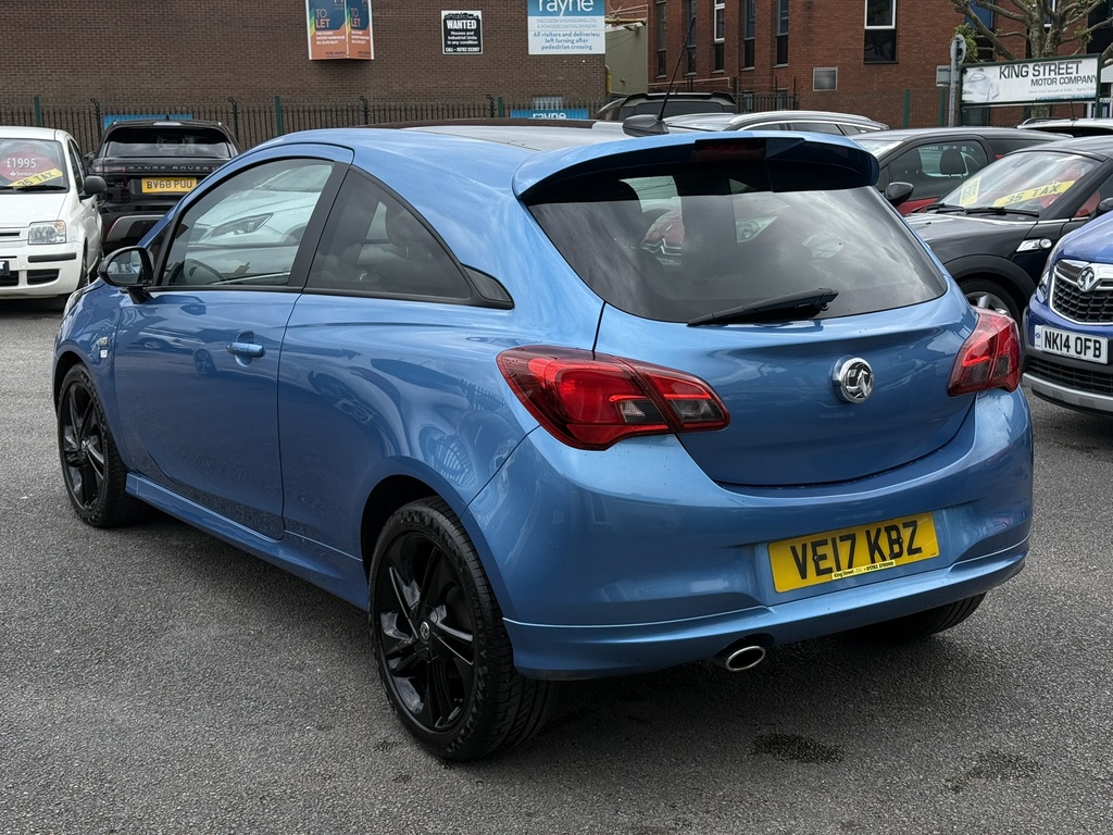 Vauxhall Corsa Limited Edition 1.4I Ecoflex 2017 17 Reg VE17KBZ Blue #5