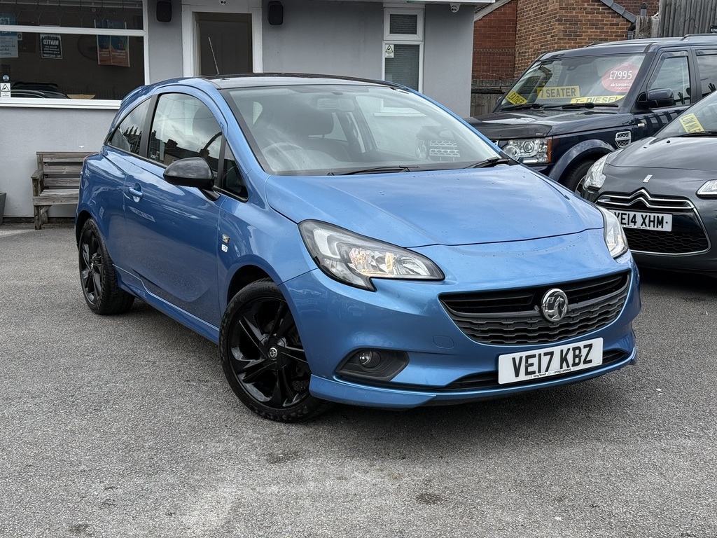 Vauxhall Corsa Limited Edition 1.4I Ecoflex 2017 17 Reg Blue