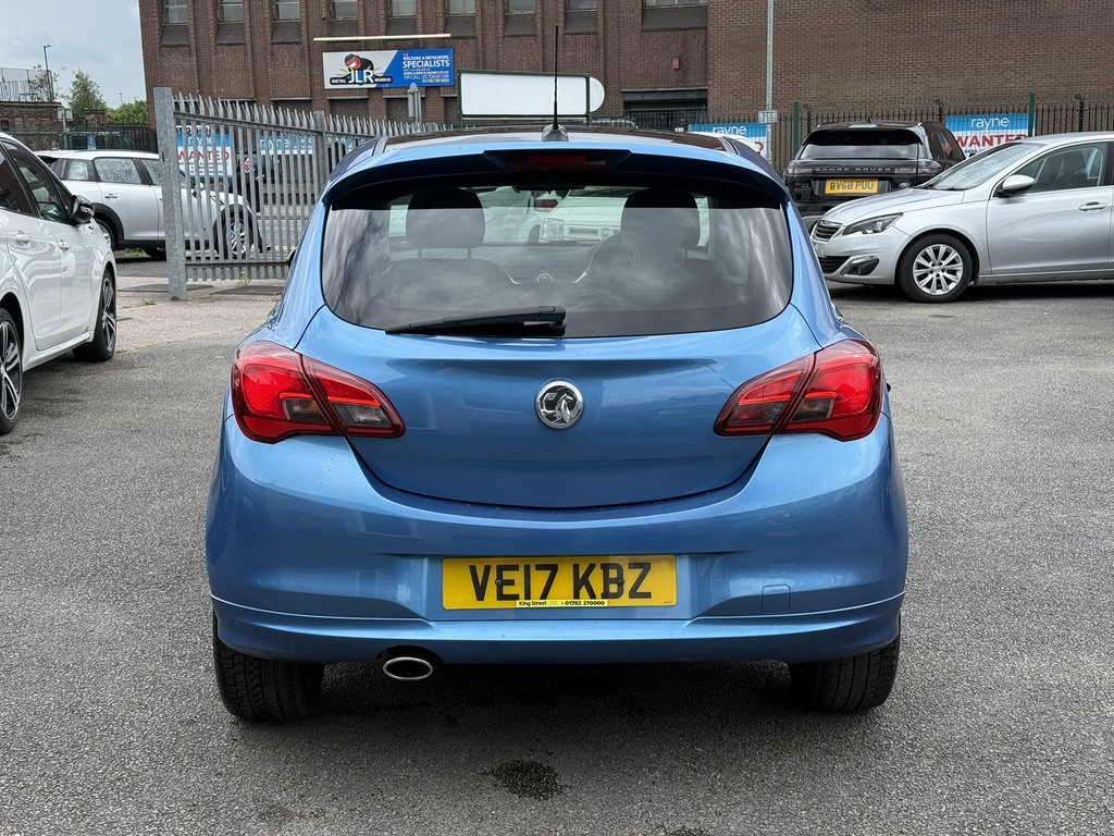 Vauxhall Corsa Limited Edition 1.4I Ecoflex 2017 17 Reg VE17KBZ Blue #6