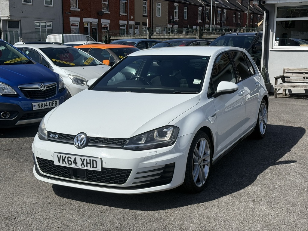 Volkswagen Golf Gtd 2.0 Tdi 2014 64 Reg White #3