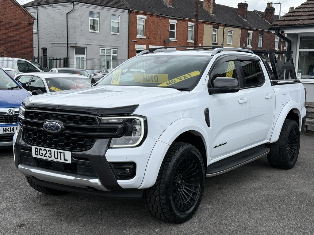 Ford Ranger Wildtrak 3.0 Td V6 2023 23 Reg White #3