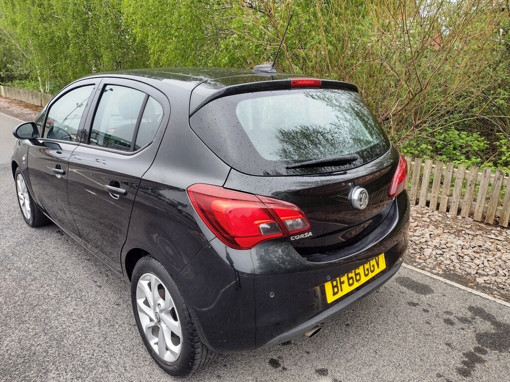Vauxhall Corsa 1.4 Ecoflex Sri BF66GGV Black #4