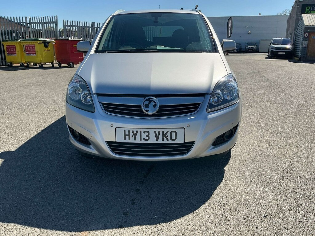 Vauxhall Zafira 1.7 Cdti Ecoflex Design Nav 110 HY13VKO Silver #2