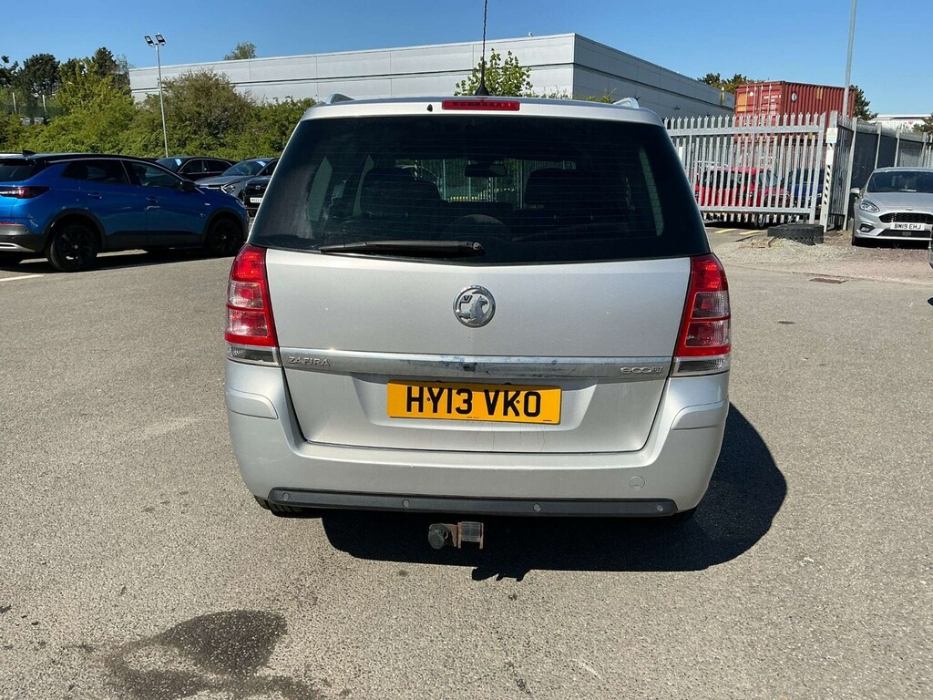 Vauxhall Zafira 1.7 Cdti Ecoflex Design Nav 110 HY13VKO Silver #5